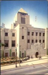 Public Library Postcard