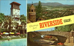 Greetings From Riverside California Postcard Postcard