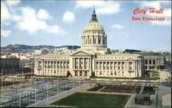 San Francisco City Hall California Postcard Postcard