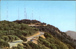 Television Transmitters Postcard