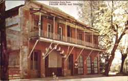 Fallon Hotel And Theatre, Columbia State park Postcard