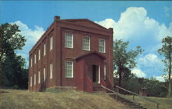 School House, Columbia State park Postcard