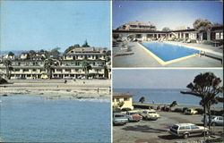 Terrace Court, 125 Beach St. Santa Cruz, CA Postcard Postcard