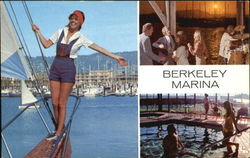 Berkeley Marina California Postcard Postcard