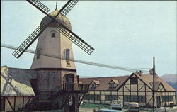 Copehagen Windmill Solvang, CA Postcard Postcard