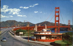 Famous Round House Restaurant Postcard