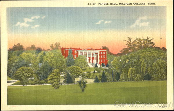 Pardee Hall Milligan College Tennessee