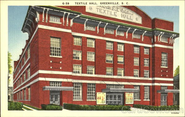 Textile Hall Greenville South Carolina