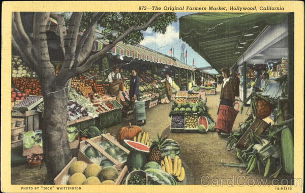 The Original Farmers Market Hollywood California