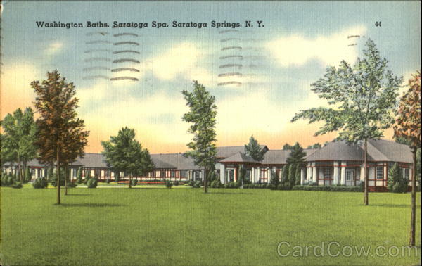 Washington Baths, Saratoga Spa Saratoga Springs New York