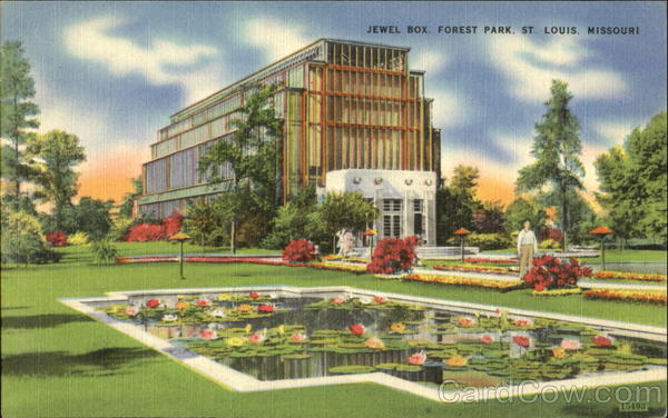 Jewel Box Forest Park St. Louis Missouri