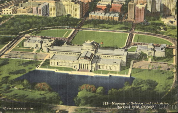 Museum Of Science And Industries, Jackson Park Chicago Illinois