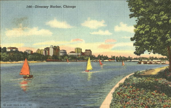 Diversey Harbor Chicago Illinois