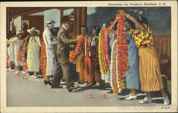 Hawaiian Lie Vendors Honolulu