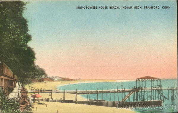 Monotowese House Beach, Indian Neck Branford Connecticut