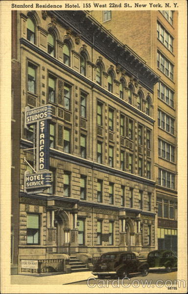 Stanford Residence Hotel, 155 West 22nd St New York