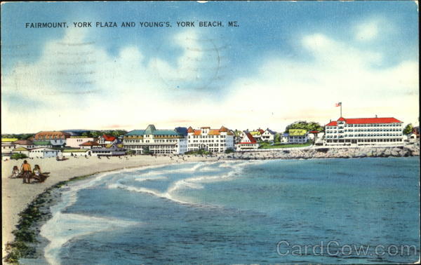 Fairmount York Plaza And Young's York Beach Maine