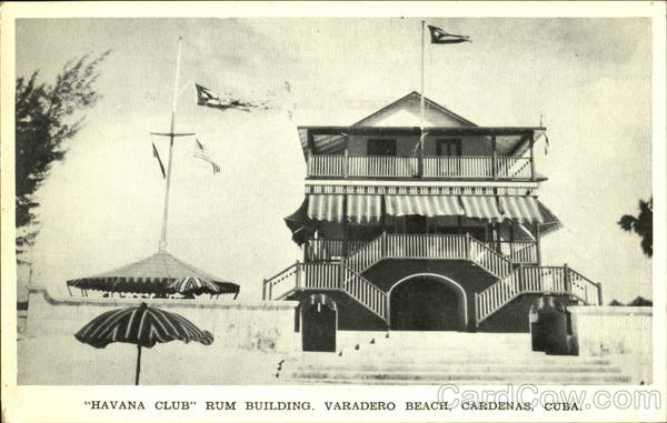 Havana Club Rum Building Varadero Beach Cárdenas Cuba