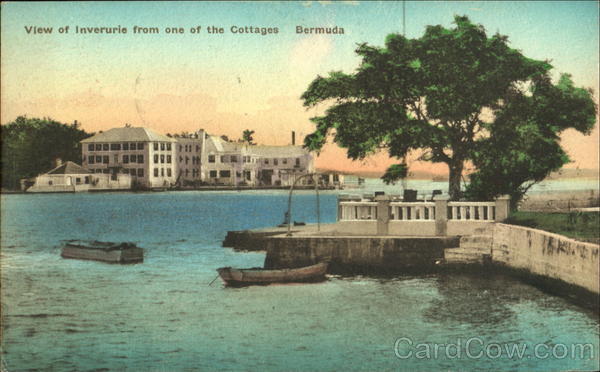 View Of Inverurie From One Of The Cottages Bermuda