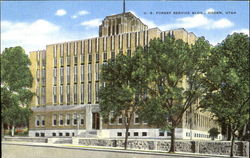 U. S. Forest Service Bldg Ogden, UT Postcard Postcard