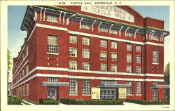 Textile Hall Postcard