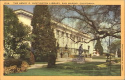 The Henry E. Huntington Library Postcard