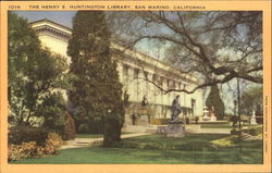 The Henry E. Huntington Library San Marino, CA Postcard Postcard