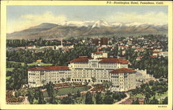 Huntington Hotel Pasadena, CA Postcard Postcard