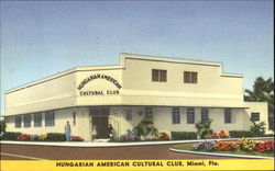 Hungarian American Cultural Club, 3901 N. W. 2nd Ave. Postcard