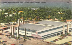 Dinner Key Convention Hall, Coconut Grove Miami, FL Postcard Postcard