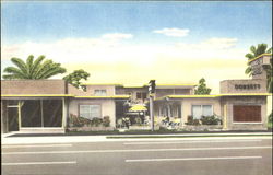 Motel Dorsett, 7420-7422 Biscayne Blvd Postcard