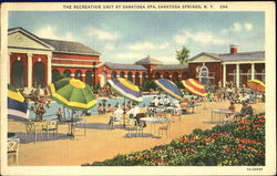 The Recreation Unit At Saratoga Spa Postcard