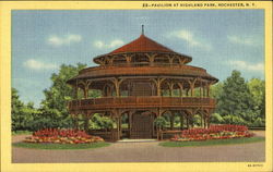 Pavilion At Highland Park Postcard