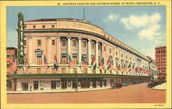 Eastman Theatre And Eastman School Of Music Rochester, NY Postcard Postcard