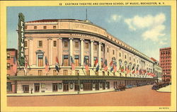 Eastman Theatre And Eastman School Of Music Postcard