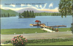 Algonquin Bay Bolton, NY Postcard Postcard