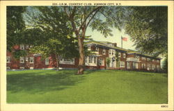 I. B. M. Country Club Johnson City, NY Postcard Postcard