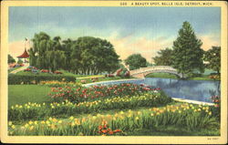 A Beautiful Spot Belle Isle Postcard