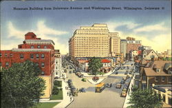 Nemours Building, Delaware Avenue And Washington Street Wilmington, DE Postcard Postcard