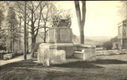 Soldiers Monument Postcard