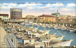 Fisherman's Wharf San Francisco, CA Postcard Postcard