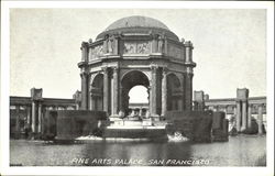 Fine Arts Palace Postcard