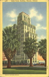 Luhrs Tower Building Postcard