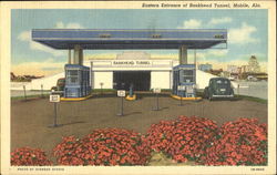 Eastern Entrance Of Bankhead Tunnel Mobile, AL Postcard Postcard