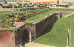 Fort Morgan Postcard