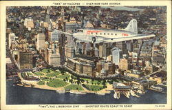 TWA Skysleeper Postcard