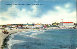 Fairmount York Plaza And Young's Postcard