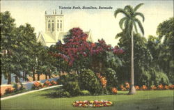 Victoria Park Hamilton, Bermuda Postcard Postcard
