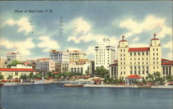 View Of San Juan Puerto Rico Postcard Postcard