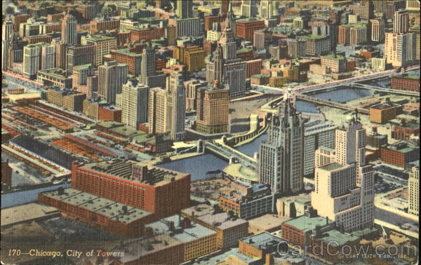 Chicago City Of Towers Illinois
